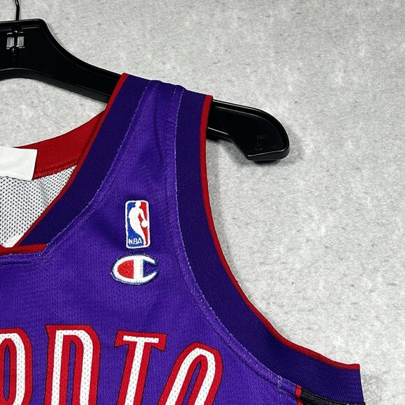 Vintage Champion Vince Carter Toronto Raptors Away Jersey Men’s Size Small - Picture 3 of 11